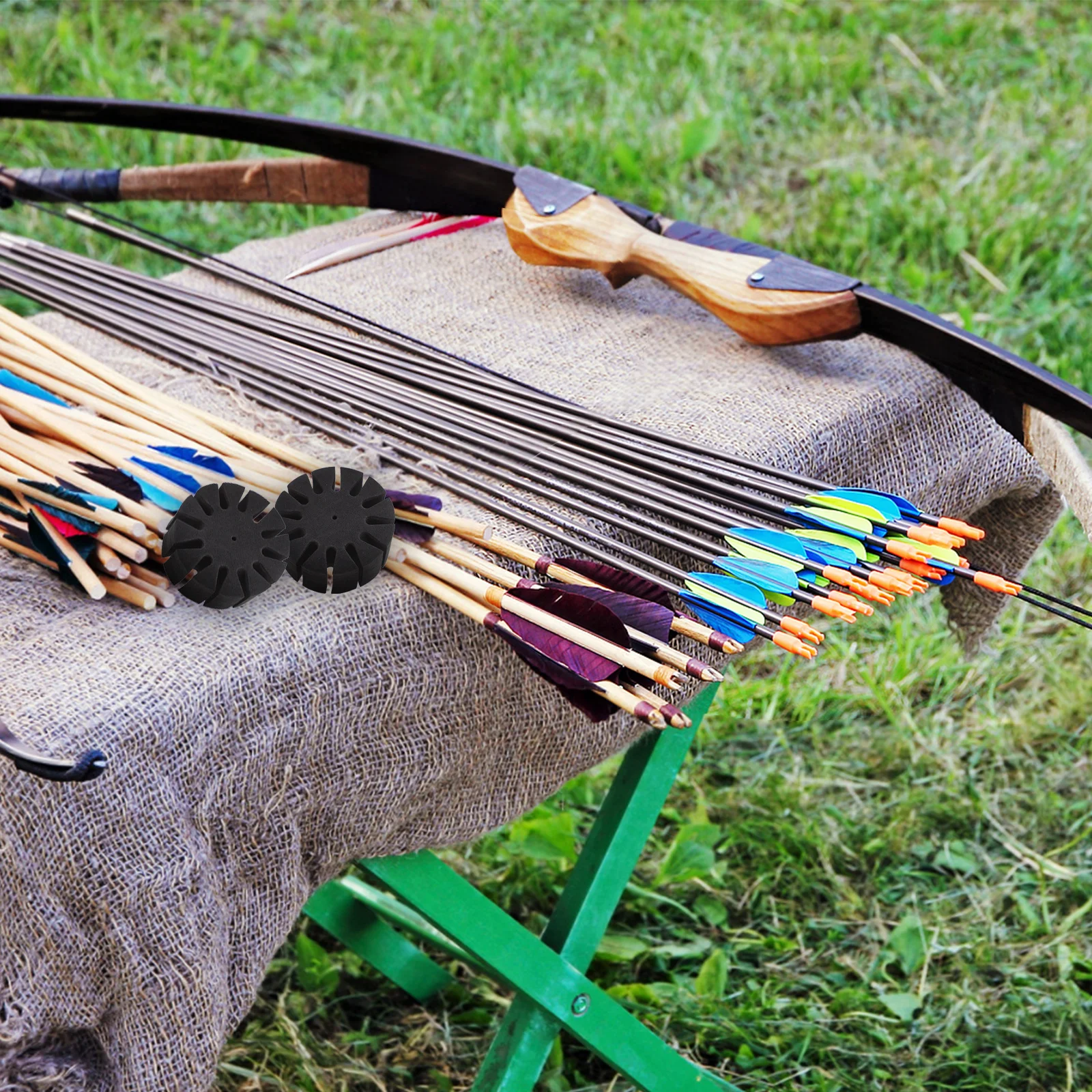 12Pcs Arrow Separator Sponge Material Durable Arrow Holder Portable Outdoor Hunting Accessories Hunting Accessories
12Pcs Arrow Separator Sponge Material Durable Arrow Holder Portable Outdoor Hunting Accessories Hunting Accessories