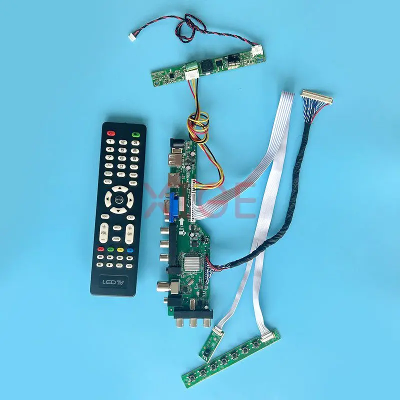 Плата драйвера контроллера для LTM220MT09 LTM220MT12, 1680*1050 DVB цифровой сигнал 22 "USB + DHMI + VGA + AV DIY комплект LVDS 30-контактная ЖК-панель
Плата драйвера контроллера для LTM220MT09 LTM220MT12, 1680*1050 DVB цифровой сигнал 22 "USB + DHMI + VGA + AV DIY комплект LVDS 30-контактная ЖК-панель
