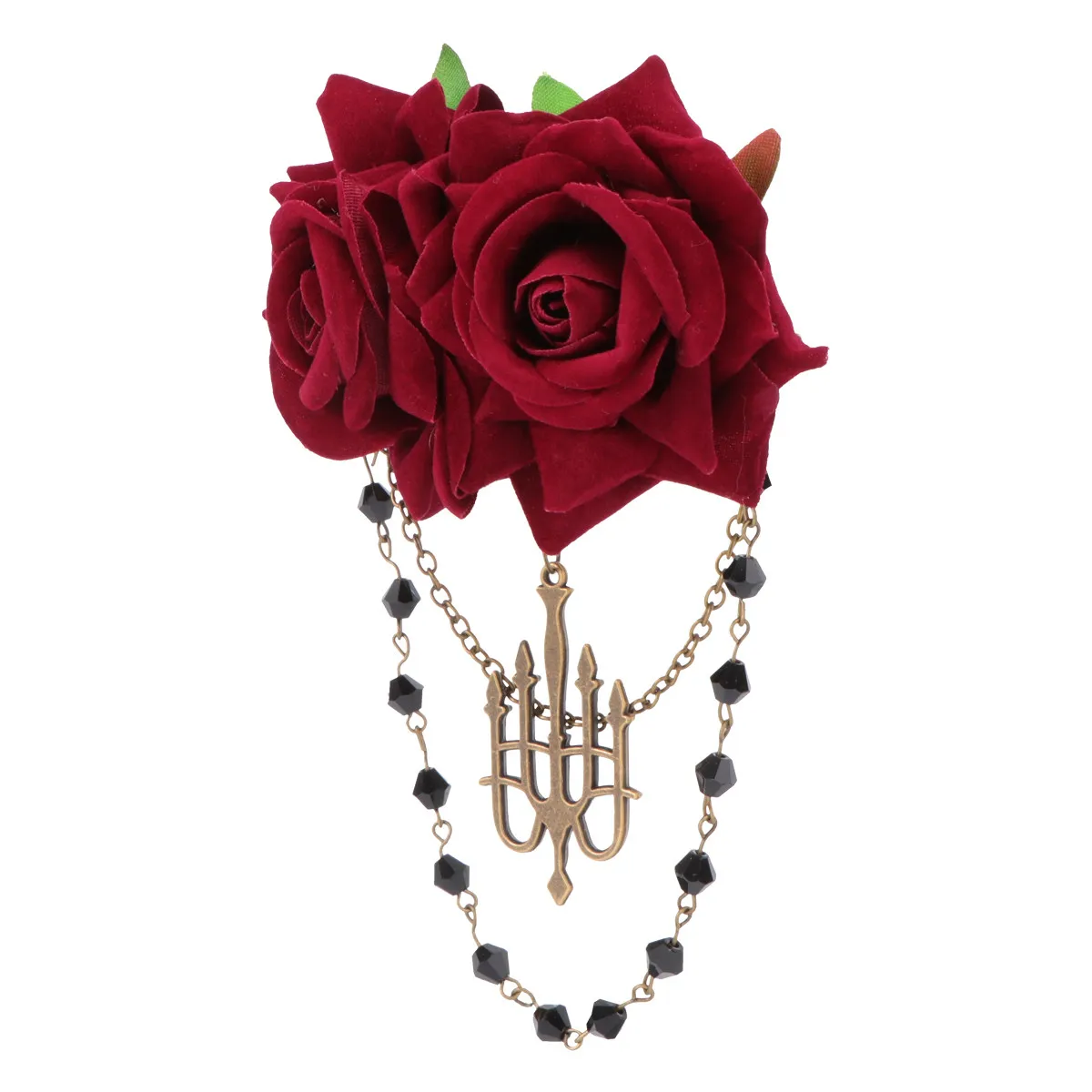 1Pcs Vintage Rose Boutonniere Dark Gothic Style Elegant Corsage Pin for Wedding Bride Groom Prom Party Dress Accessories
1Pcs Vintage Rose Boutonniere Dark Gothic Style Elegant Corsage Pin for Wedding Bride Groom Prom Party Dress Accessories