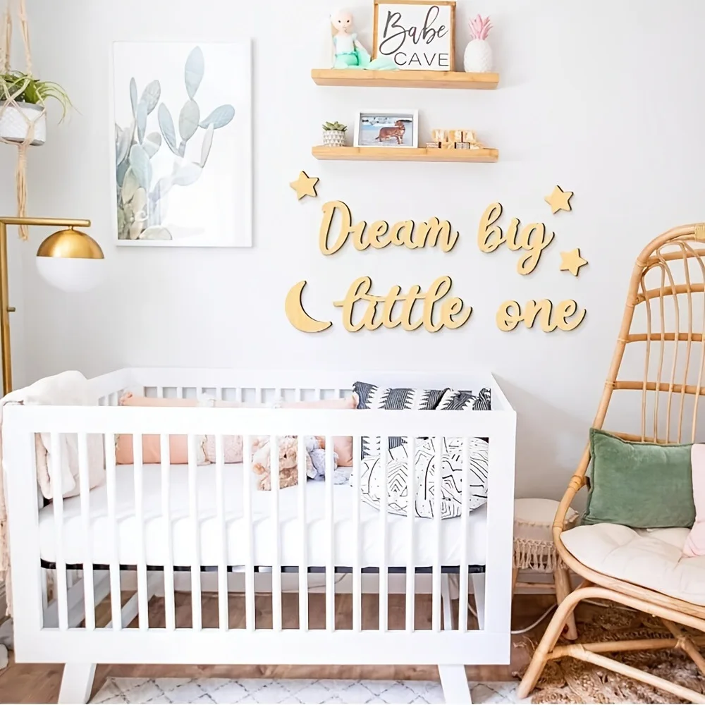 Wooden Calendar Sign Dream Big Little One Wall Sticker Nursery Kids Room Inspirational Motivational Craft Birthday Decoration
Wooden Calendar Sign Dream Big Little One Wall Sticker Nursery Kids Room Inspirational Motivational Craft Birthday Decoration