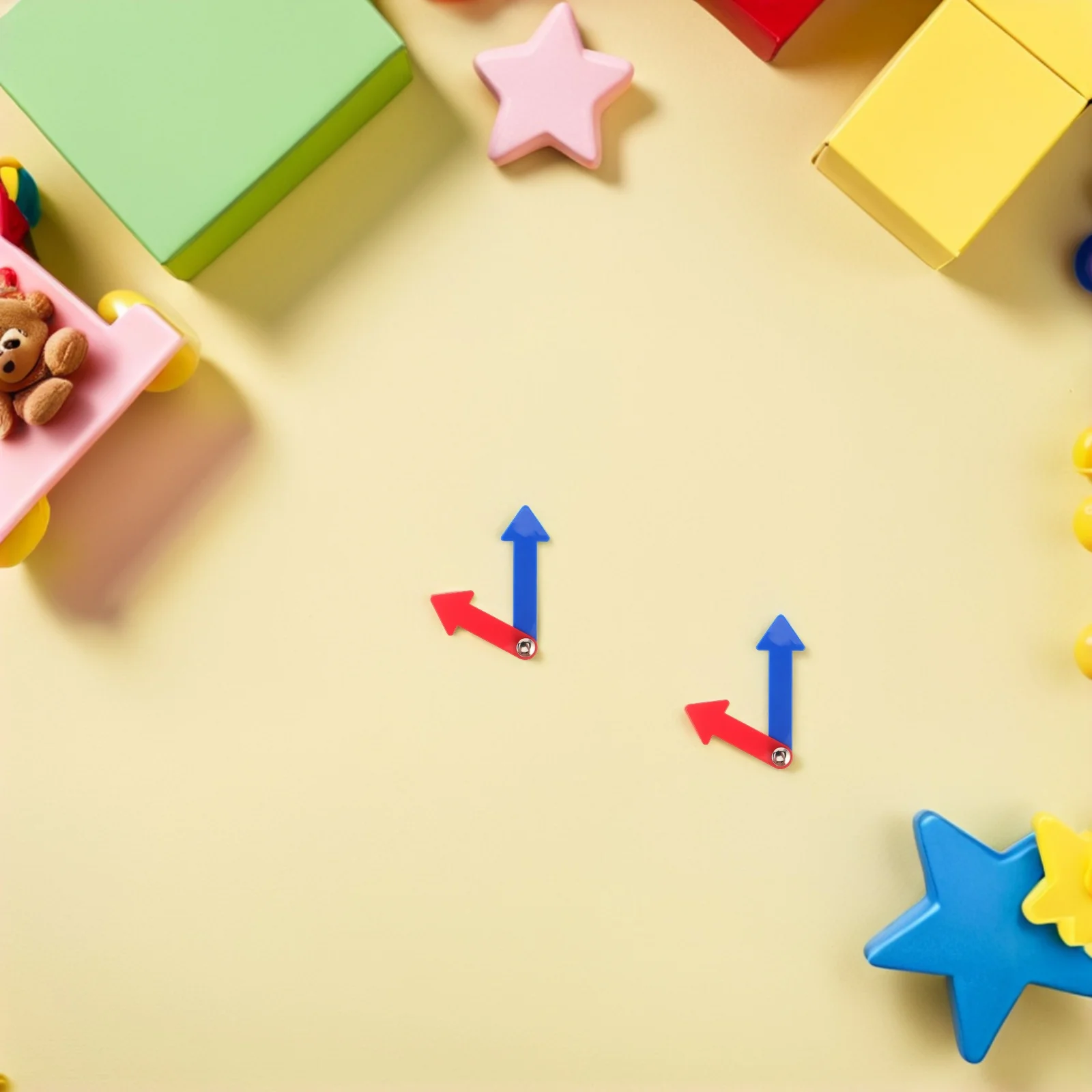 15Pcs Plastic Clock Hands Rotatable Time Telling Clock Needles Set for Classroom Home Learning Educational Supplies
15Pcs Plastic Clock Hands Rotatable Time Telling Clock Needles Set for Classroom Home Learning Educational Supplies