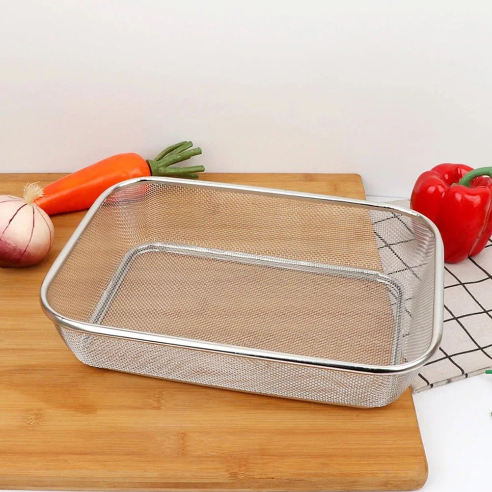 Cleaner Mesh Tray Sink Strainer Multipurpose Drain Basket Filter Fruit Stainless Steel Kitchen
Cleaner Mesh Tray Sink Strainer Multipurpose Drain Basket Filter Fruit Stainless Steel Kitchen
