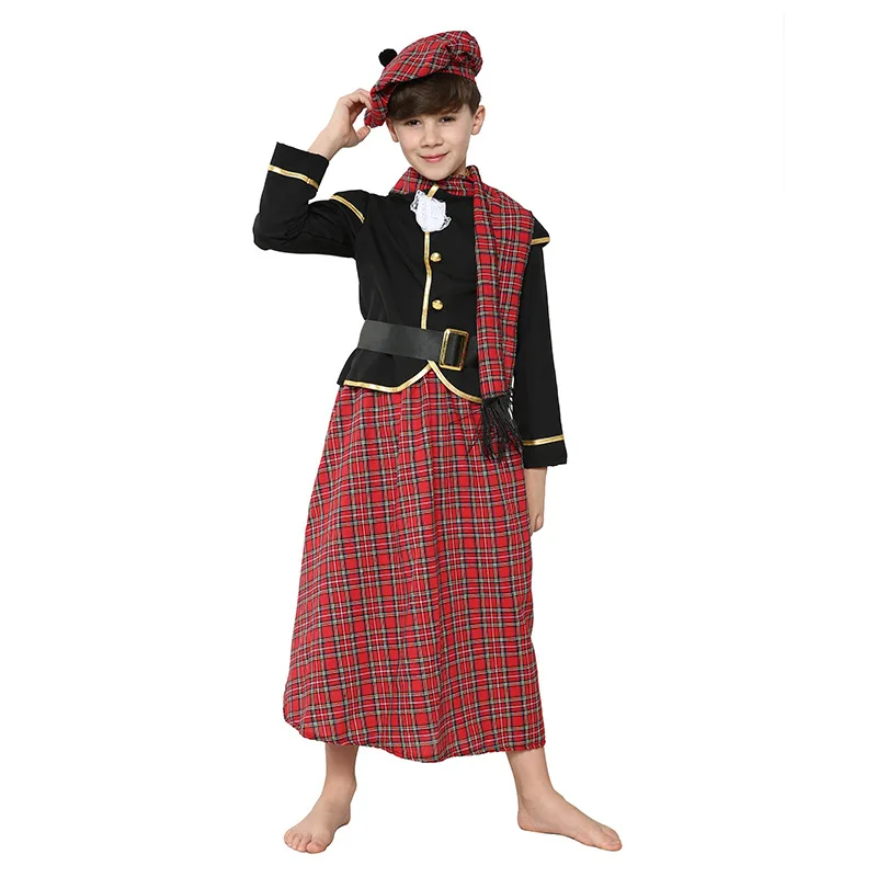 1 Set Children's Ethnic Costumes Scottish Boys Exotic Halloween Party Stage Performance Costumes Chilaba Hombre
1 Set Children's Ethnic Costumes Scottish Boys Exotic Halloween Party Stage Performance Costumes Chilaba Hombre