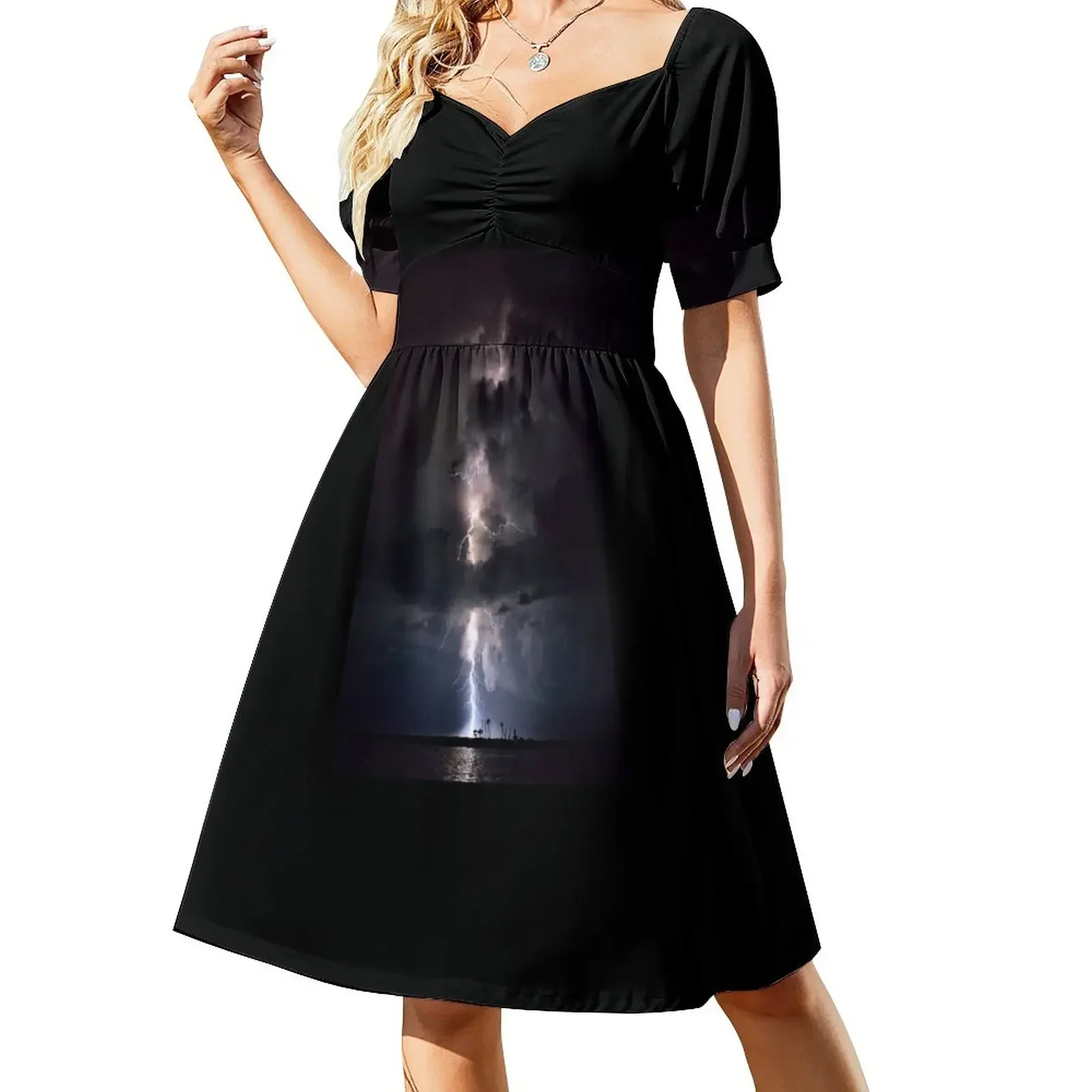 Lightning Short-Sleeved Dress women's summer clothing 2025 summer dress dresses summer
Lightning Short-Sleeved Dress women's summer clothing 2025 summer dress dresses summer