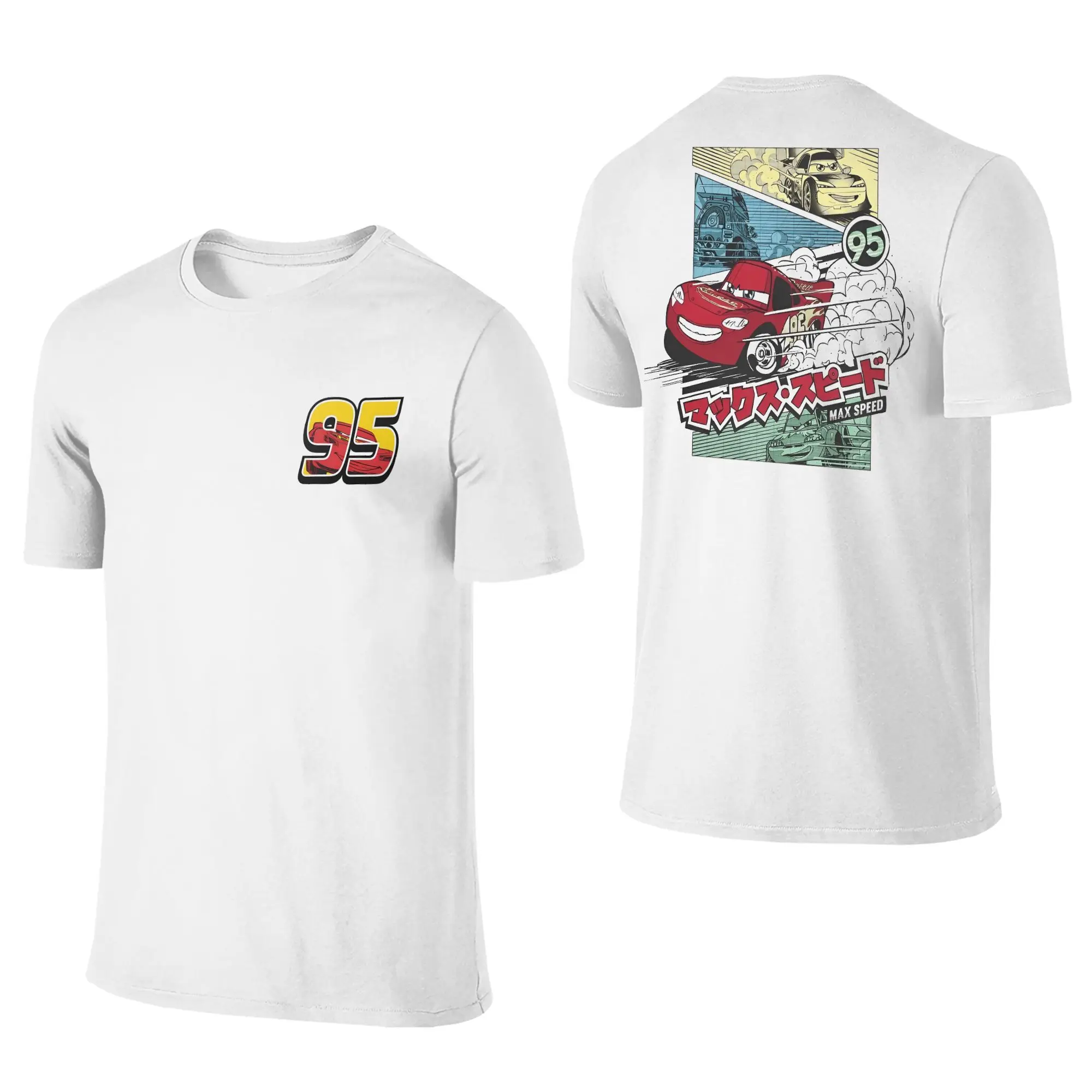 Футболки Cars Lightning Mcqueen номер 95, мужские и женские футболки из 100% хлопка для отдыха, футболка с круглым вырезом, уникальная одежда
Футболки Cars Lightning Mcqueen номер 95, мужские и женские футболки из 100% хлопка для отдыха, футболка с круглым вырезом, уникальная одежда