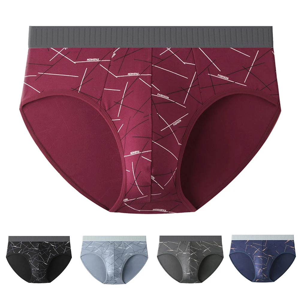 Мужские мягкие хлопковые трусы в полоску с принтом, дышащие трусики, нижнее белье, эластичные простые трусы без следов
Мужские мягкие хлопковые трусы в полоску с принтом, дышащие трусики, нижнее белье, эластичные простые трусы без следов