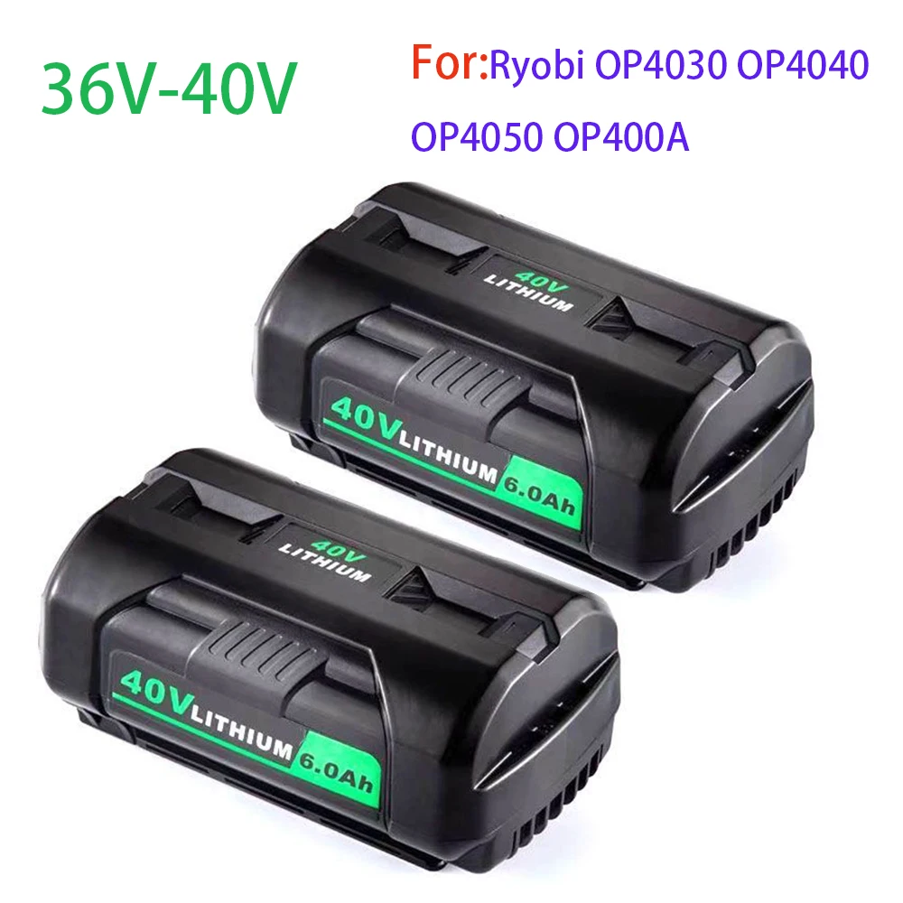 Для Ryobi 36 В-40 В литий-ионный аккумулятор 6000 мАч зарядное устройство, совместимое с OP4030 OP4040 OP4050 OP400Акумулятор для беспроводных электроинструментов
Для Ryobi 36 В-40 В литий-ионный аккумулятор 6000 мАч зарядное устройство, совместимое с OP4030 OP4040 OP4050 OP400Акумулятор для беспроводных электроинструментов