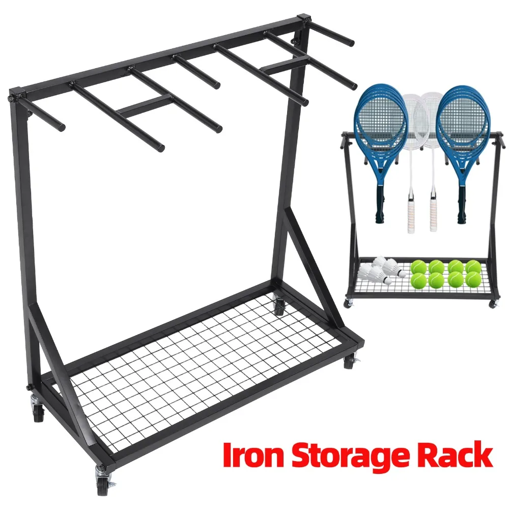 Badminton Racquet Storage Rack Tennis Racket Holder Space Save Tennis Balls Badminton Balls Organizer Shelf for The Club Stadium
Badminton Racquet Storage Rack Tennis Racket Holder Space Save Tennis Balls Badminton Balls Organizer Shelf for The Club Stadium