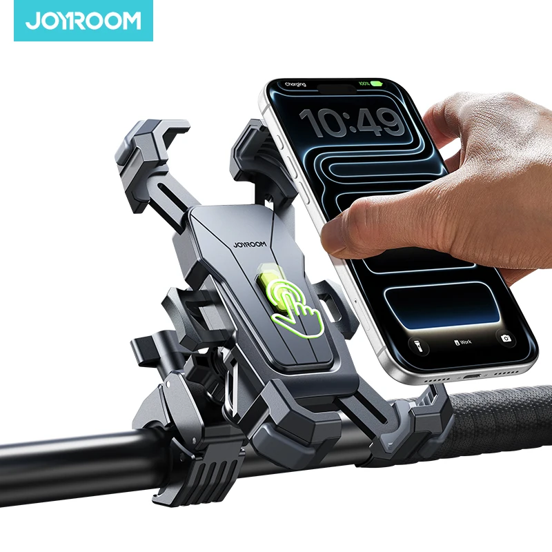 Joyroom Motorcycle Bike Phone Mount Holder Upgrade Universal Ultra-Stable Bike Phone Holder With Shock Absorption Device
Joyroom Motorcycle Bike Phone Mount Holder Upgrade Universal Ultra-Stable Bike Phone Holder With Shock Absorption Device