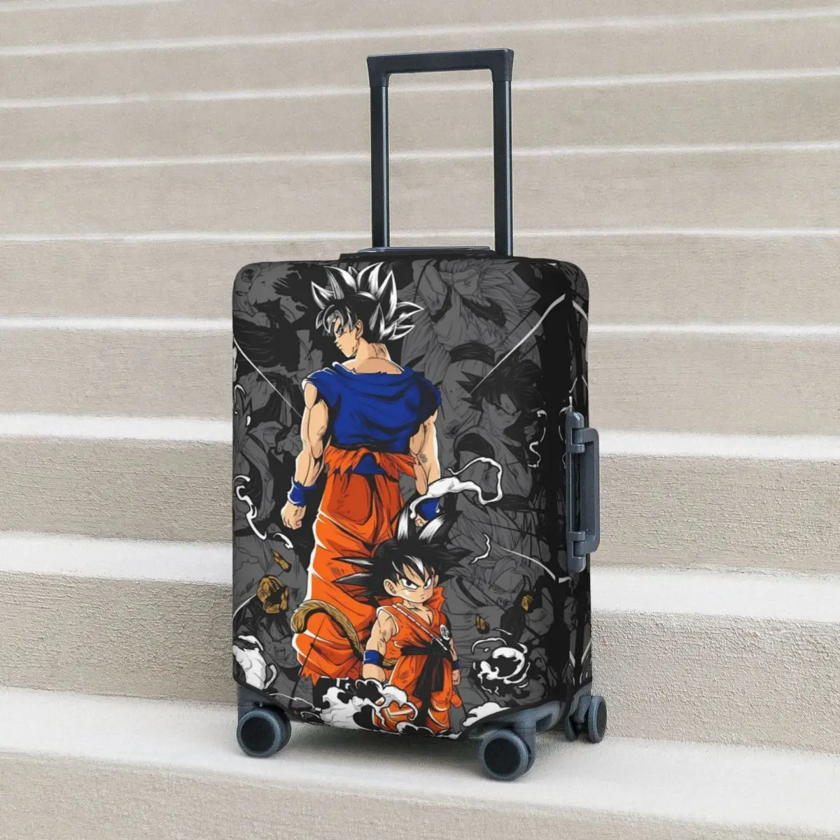 Simple Chibi Goku Dragon Ball Suitcase Cover Holiday Business Elastic Luggage Accesories Protector
Simple Chibi Goku Dragon Ball Suitcase Cover Holiday Business Elastic Luggage Accesories Protector