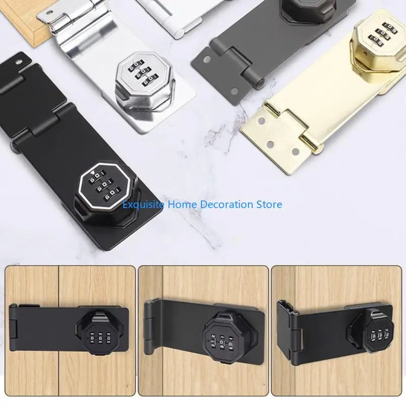 L5BF Simple Up Combination Lock Hasp Multipurpose Lock for Cabinets & Small Door
L5BF Simple Up Combination Lock Hasp Multipurpose Lock for Cabinets & Small Door