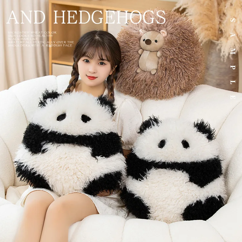 hot 40cm Soft Fluffy Round Fat Panda Hedgehog Plushies Toy Cartoon Plush Stuffed Animals Pillow Doll Room Decor Girls Gift
hot 40cm Soft Fluffy Round Fat Panda Hedgehog Plushies Toy Cartoon Plush Stuffed Animals Pillow Doll Room Decor Girls Gift