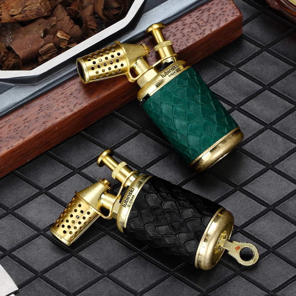 LUBINSKI Table Cigar Lighter Metal Decorative Home Office Torch Lighters Strong Fire Power With Cigar Punch
LUBINSKI Table Cigar Lighter Metal Decorative Home Office Torch Lighters Strong Fire Power With Cigar Punch