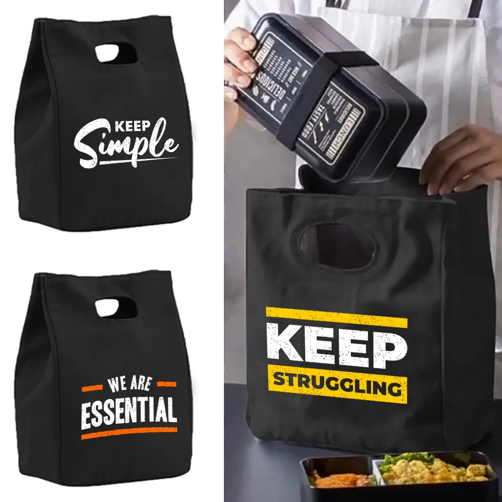 Lunch Bag Cooler Handbags Canvas Insulated Thermal Lunch Bags for Work Food Tote Picnic Fridge Bag Unisex 3D Pattern
Lunch Bag Cooler Handbags Canvas Insulated Thermal Lunch Bags for Work Food Tote Picnic Fridge Bag Unisex 3D Pattern