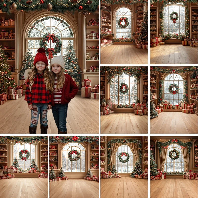 LS Photography Background Winter Christmas Window Board Xmas Tree Gift Kid Family Portrait Decor Backdrop Photo Studio
LS Photography Background Winter Christmas Window Board Xmas Tree Gift Kid Family Portrait Decor Backdrop Photo Studio