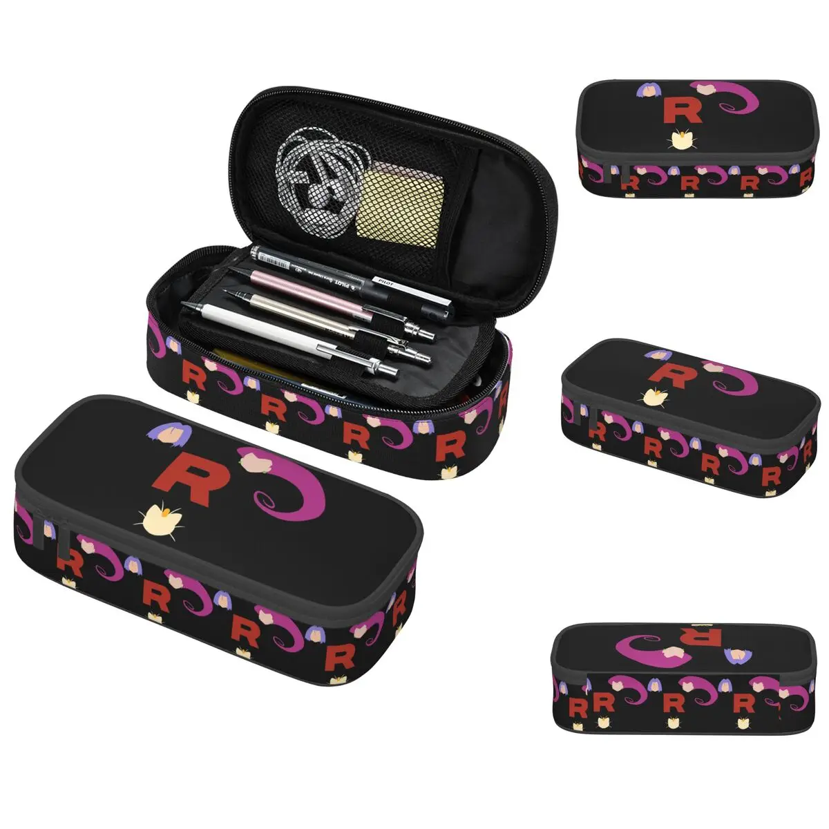 Letter R Team Rocket Logo Pencil Case for Students Gifts Pen Box Pencil Bag Stationery Supplies Pen Holder Bag
Letter R Team Rocket Logo Pencil Case for Students Gifts Pen Box Pencil Bag Stationery Supplies Pen Holder Bag