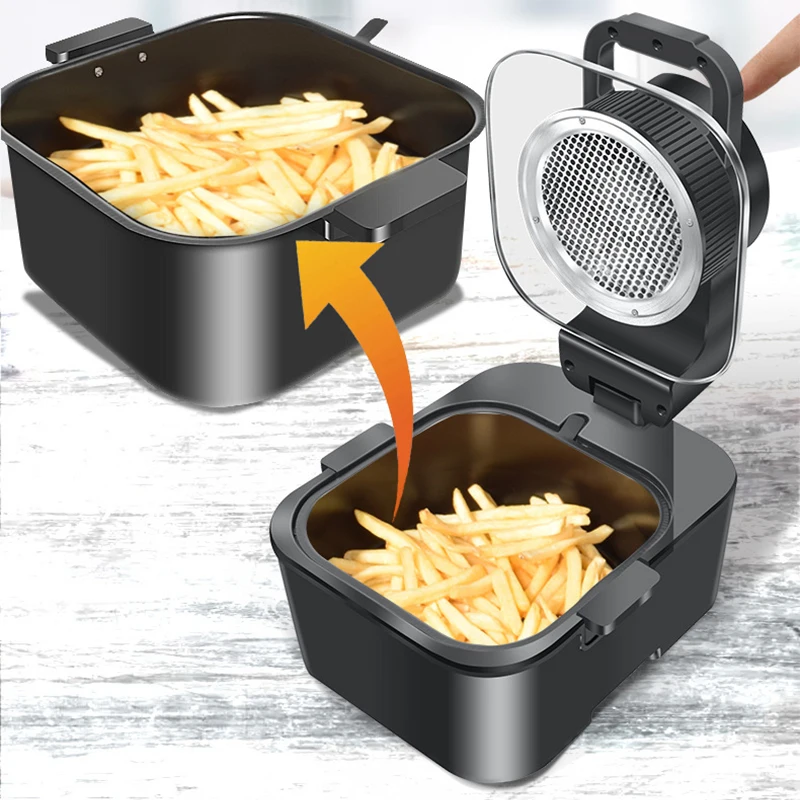 YM-08A Multi functional Home Smart Air Fryer with Large Capacity Touch Screen Reservation Non stick Inner Perspective Oven
YM-08A Multi functional Home Smart Air Fryer with Large Capacity Touch Screen Reservation Non stick Inner Perspective Oven