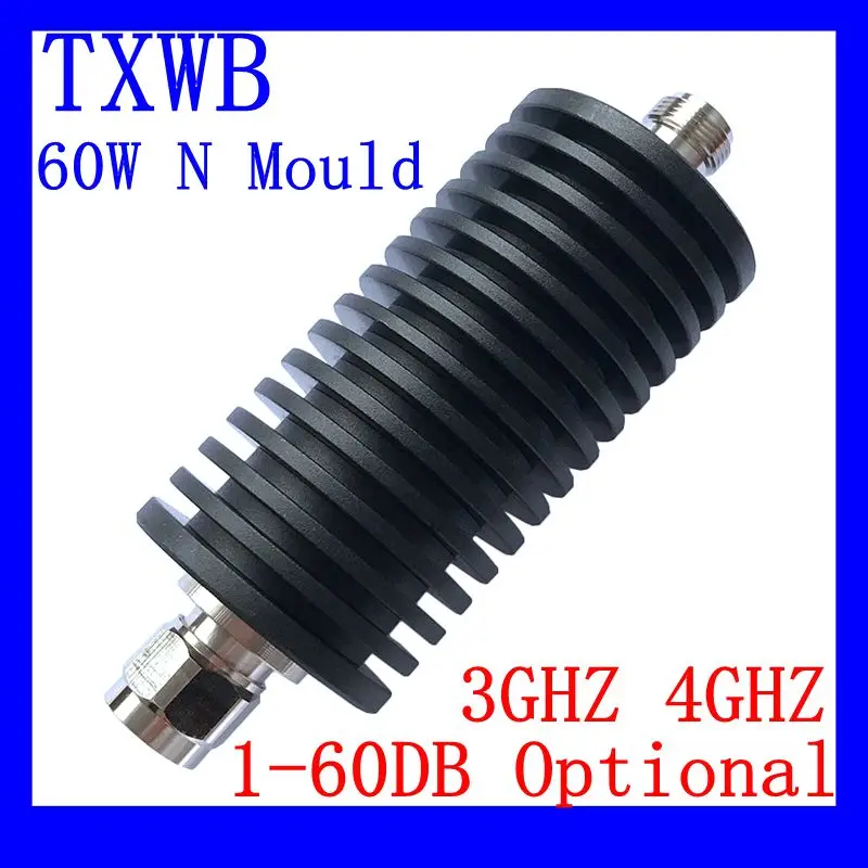 60 Вт N штекер N гнездовой разъем RF аттенюатор DC-3G/4Ghz RFcoaxial Power 50 Ом 1 ~ 60 дБ Совершенно новый и высокое качество
60 Вт N штекер N гнездовой разъем RF аттенюатор DC-3G/4Ghz RFcoaxial Power 50 Ом 1 ~ 60 дБ Совершенно новый и высокое качество