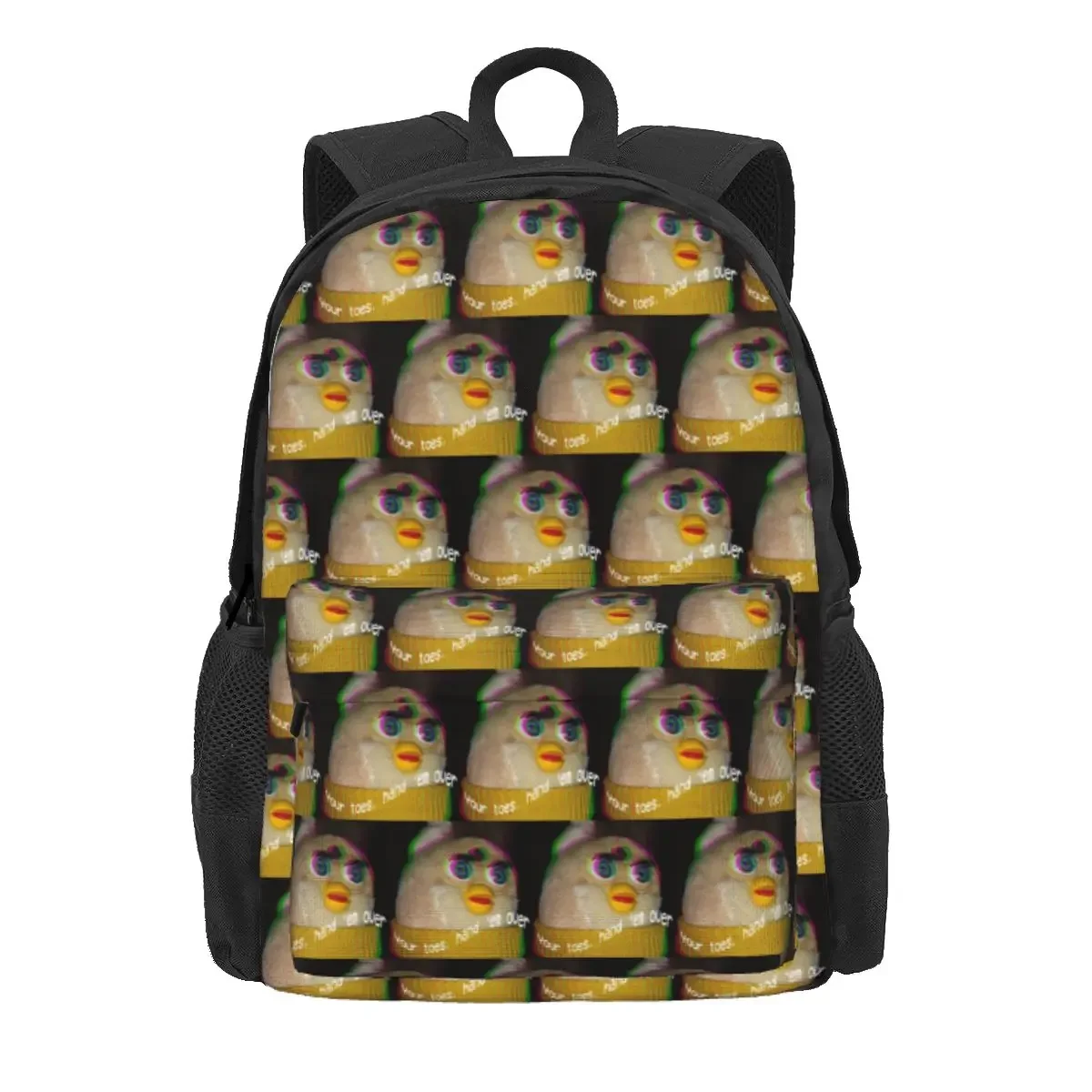 Long Furby Give Him Your Toes Backpack Daypack Large Capacity Children BookBag School Bag Shoulder Bags for Men Women
Long Furby Give Him Your Toes Backpack Daypack Large Capacity Children BookBag School Bag Shoulder Bags for Men Women