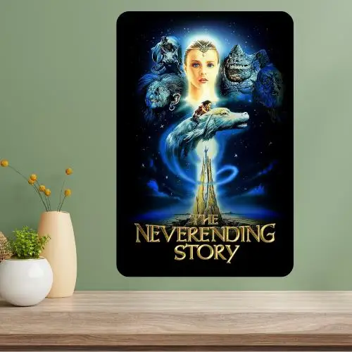 The Neverending Story Classic Movie Metal Poster Sign
The Neverending Story Classic Movie Metal Poster Sign