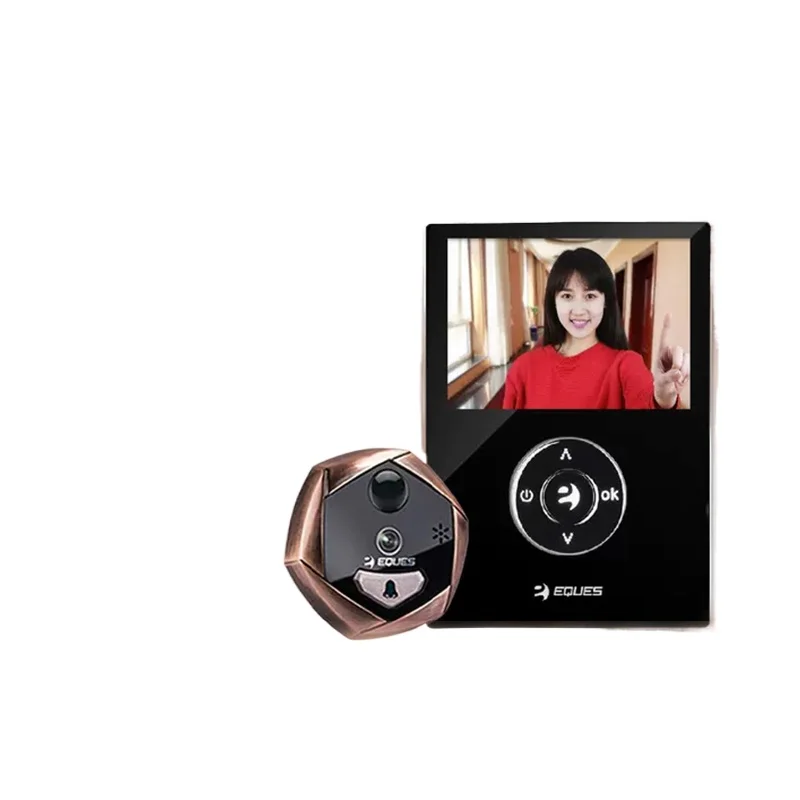 *Intelligent electronic cat's eye WIFI video doorbell household high definition night vision R231 door mirror
*Intelligent electronic cat's eye WIFI video doorbell household high definition night vision R231 door mirror