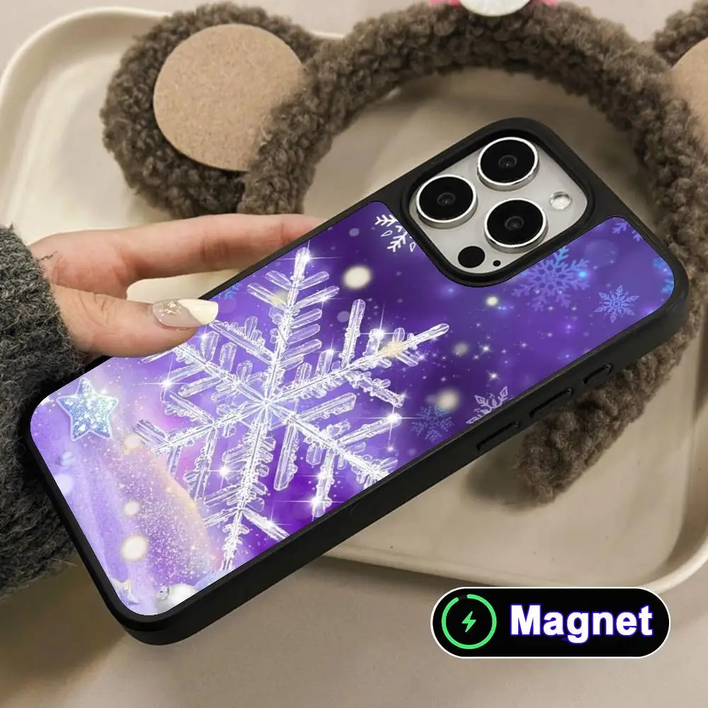 Winter Snowflake Phone Case for iPhone 17 16 15 14 13 12 11 Air Pro Max Plus Matte Surface Magnet Cover
Winter Snowflake Phone Case for iPhone 17 16 15 14 13 12 11 Air Pro Max Plus Matte Surface Magnet Cover