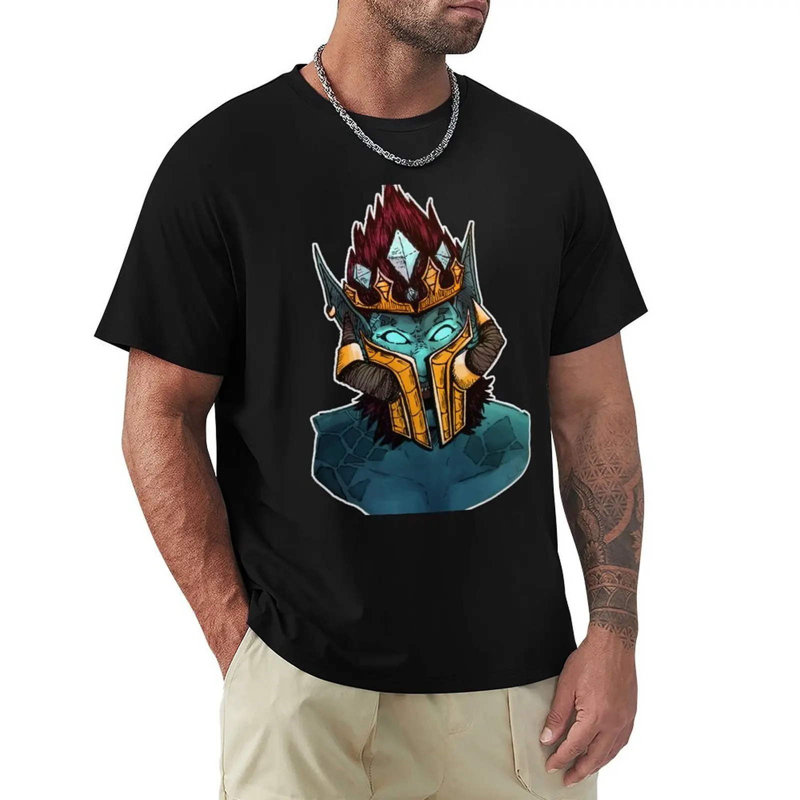 Zandalar Troll Paladin T-Shirt Work Wear Simple Tee Shirt
Zandalar Troll Paladin T-Shirt Work Wear Simple Tee Shirt