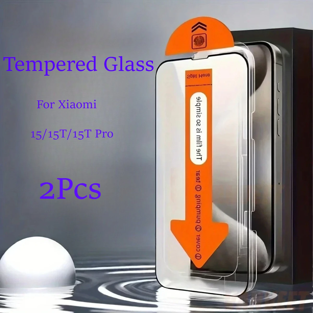 2pcs HD Tempered Glass Screen Protector For Xiaomi Mi 15T Pro/15T/Mi15 Xiaoimi 15 Scratch-Proof Dust-Free Installation
2pcs HD Tempered Glass Screen Protector For Xiaomi Mi 15T Pro/15T/Mi15 Xiaoimi 15 Scratch-Proof Dust-Free Installation