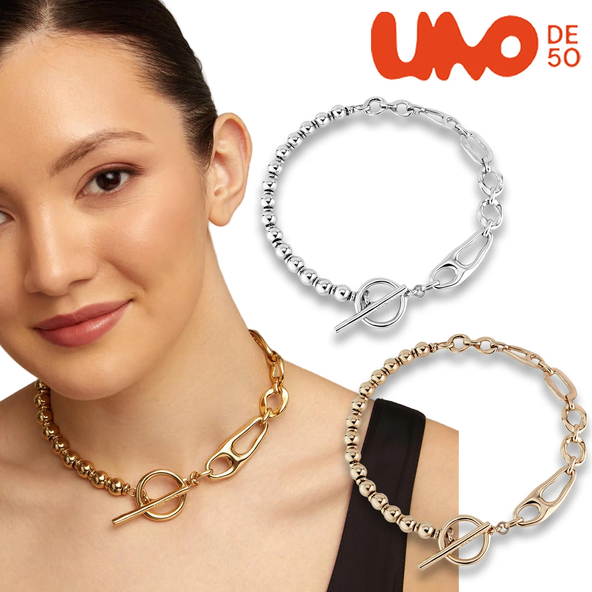 UNODE50 necklace Retro classic round bead necklace 18k gold simple, fashionable, personalized and high-end
UNODE50 necklace Retro classic round bead necklace 18k gold simple, fashionable, personalized and high-end