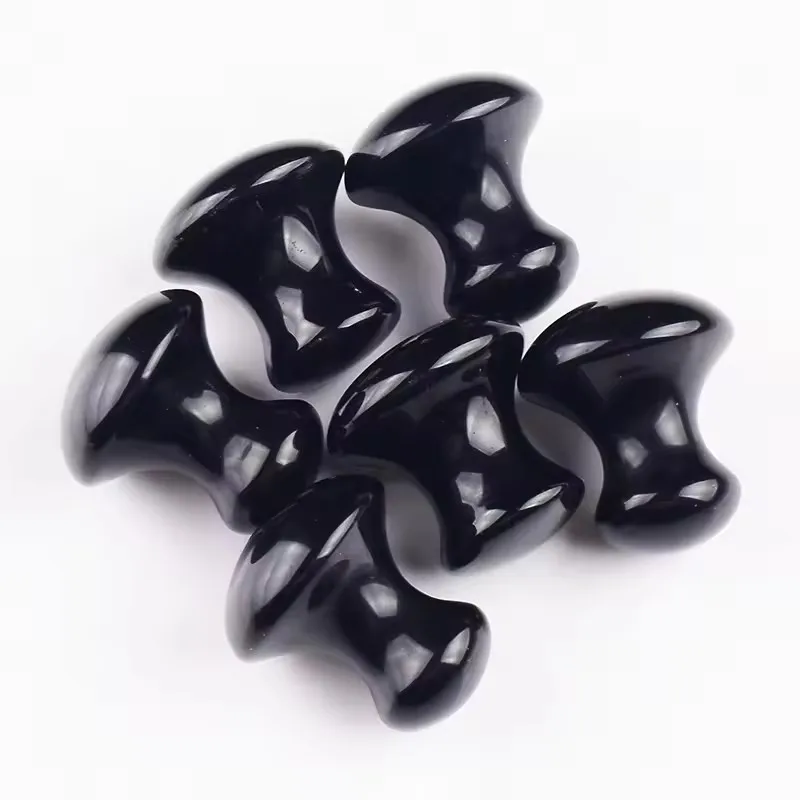 3PCs Obsidian Mushroom Face Care Gua Sha Tool Natural Stone Eye & Chin Crystal Massager Health Beauty Anti Wrinkle Gua Sha Tool
3PCs Obsidian Mushroom Face Care Gua Sha Tool Natural Stone Eye & Chin Crystal Massager Health Beauty Anti Wrinkle Gua Sha Tool