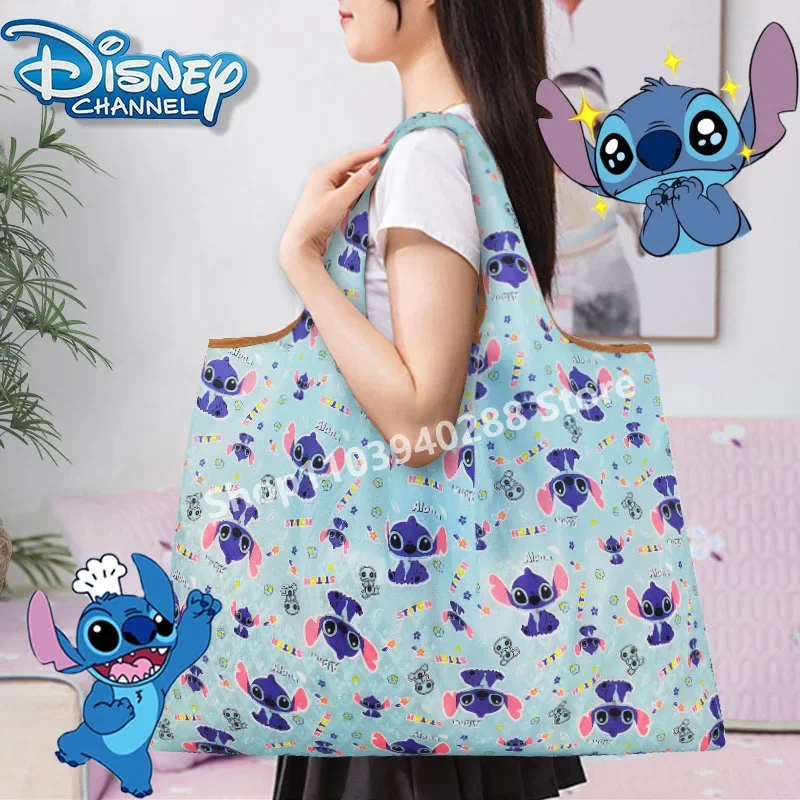 Disney Lilo & Stitch Tote Bag Cute Cartoon Anime Large Capacity Shopping Bag Folding Storage Handbag for Women Gift
Disney Lilo & Stitch Tote Bag Cute Cartoon Anime Large Capacity Shopping Bag Folding Storage Handbag for Women Gift