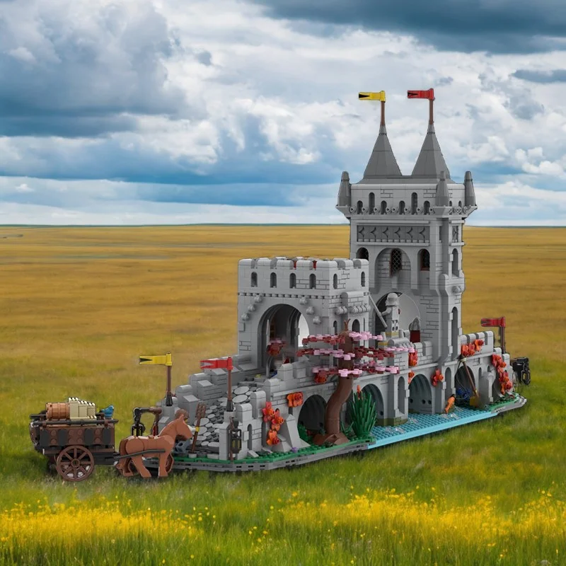 3168 шт. Moc средневековый замок с пересечением реки, креативные строительные блоки, развивающая игрушка для детей, подарок на день рождения
3168 шт. Moc средневековый замок с пересечением реки, креативные строительные блоки, развивающая игрушка для детей, подарок на день рождения