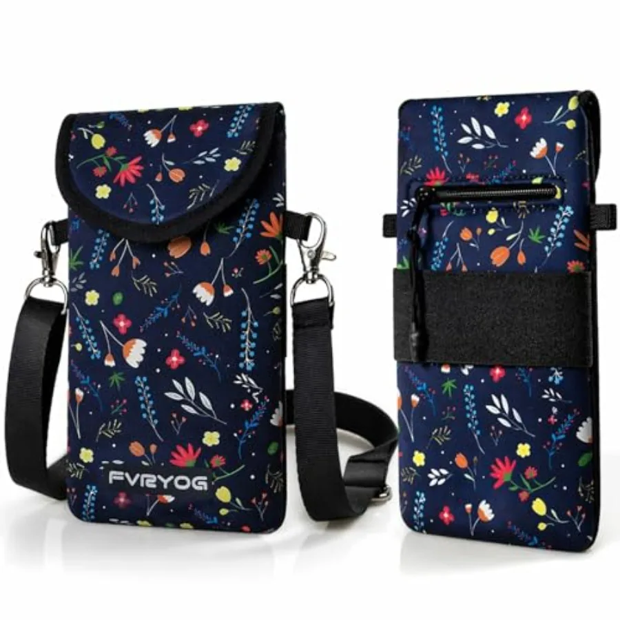 Neoprene Phone Sleeve Pouch Case Bag for Men Women w/Crossbody Strap/Neck Lanyard for iPhone 17/16/15/14 Pro Max, Samsung S25Pi
Neoprene Phone Sleeve Pouch Case Bag for Men Women w/Crossbody Strap/Neck Lanyard for iPhone 17/16/15/14 Pro Max, Samsung S25Pi