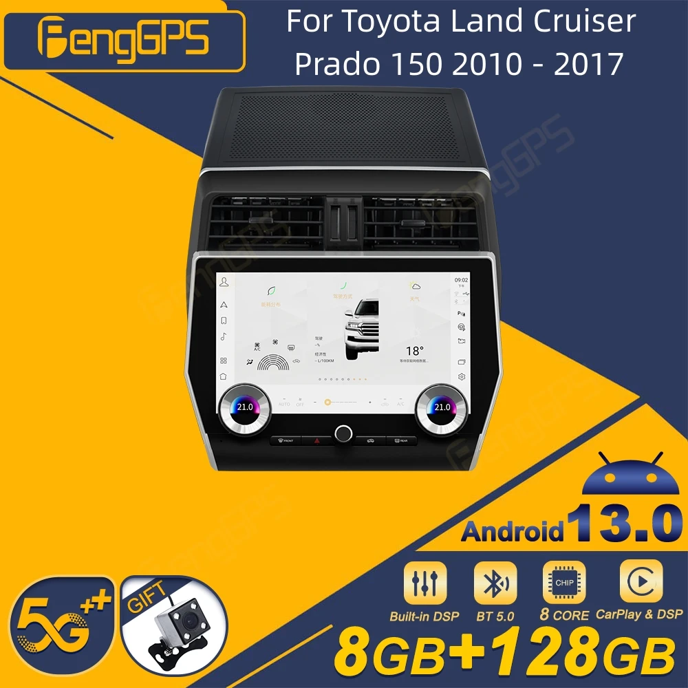 Автомагнитола 2DIN для Toyota Land Cruiser Prado 150 2010-2017, мультимедийный плеер с GPS Навигатором
Автомагнитола 2DIN для Toyota Land Cruiser Prado 150 2010-2017, мультимедийный плеер с GPS Навигатором