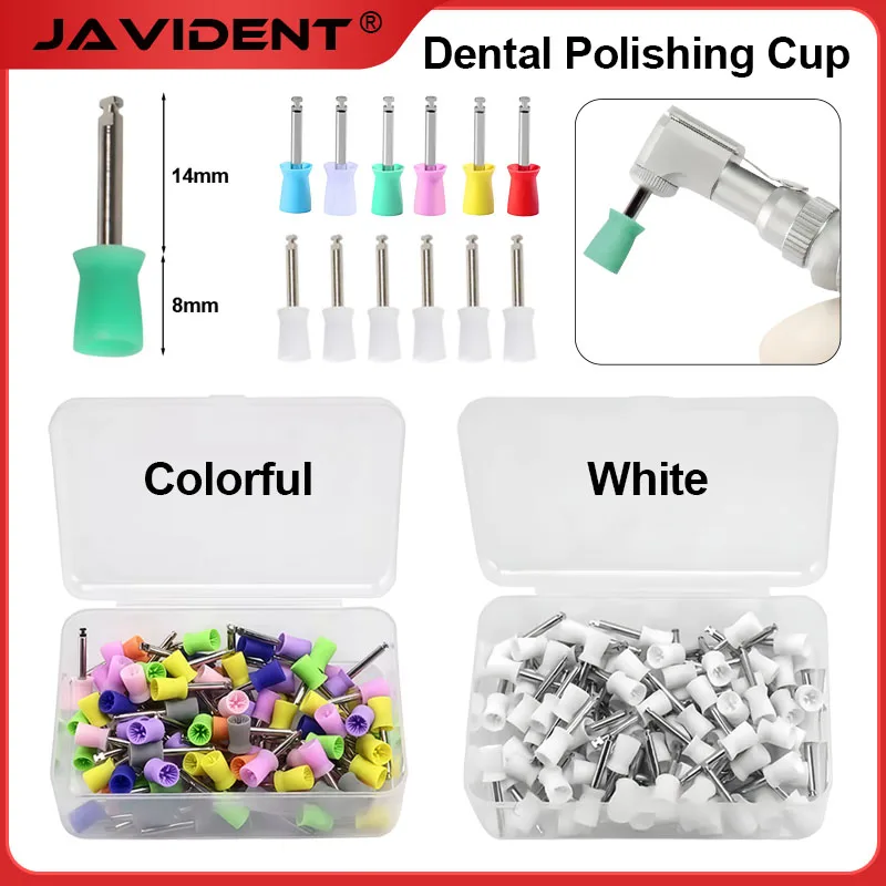 100Pcs/Box Dental Polishing Cups, Dental Cleaning and Polishing Brushes, Disposable Colored Plastic Polishing Cups for Oral Care
100Pcs/Box Dental Polishing Cups, Dental Cleaning and Polishing Brushes, Disposable Colored Plastic Polishing Cups for Oral Care