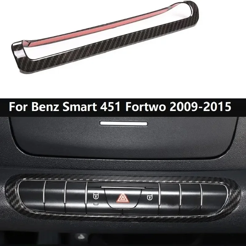 Central Door Lock Switch Frame Cover Trim Car Styling Interior Accessories For Benz Smart 451 Fortwo 2009-2015 ABS Carbon Fiber
Central Door Lock Switch Frame Cover Trim Car Styling Interior Accessories For Benz Smart 451 Fortwo 2009-2015 ABS Carbon Fiber