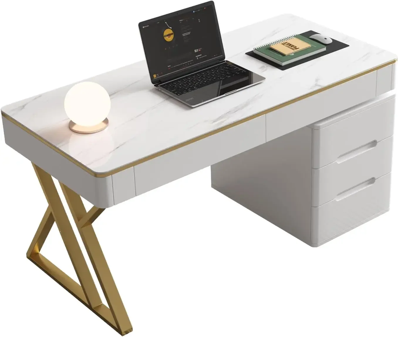 Wooden computer desk with drawers for home office - Scritorios para Computadoras (Z-105, 5 drawers)
Wooden computer desk with drawers for home office - Scritorios para Computadoras (Z-105, 5 drawers)