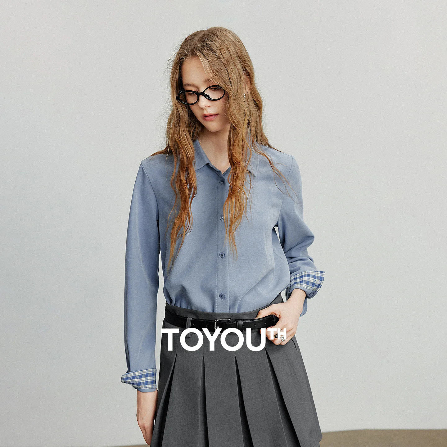 TOYOUTH Women Blouse Shirt 2025 Autumn New Long Sleeve Plaid Splicing Turn Down Collar Single Breasted Button Office Lady Tops
TOYOUTH Women Blouse Shirt 2025 Autumn New Long Sleeve Plaid Splicing Turn Down Collar Single Breasted Button Office Lady Tops