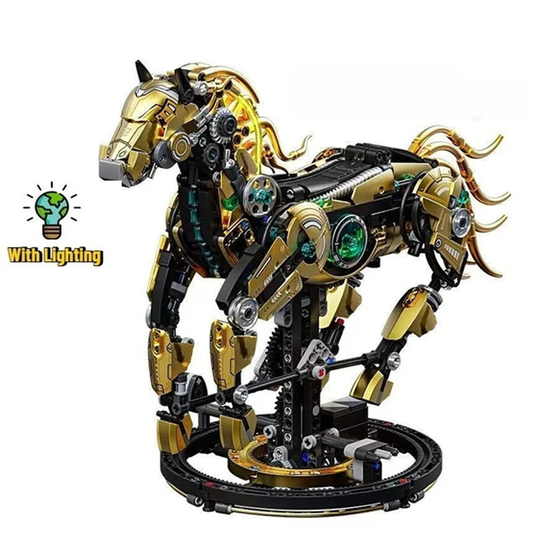 Mechanical Dinosaur Mantis Whale Shark Horse Building Blocks MOC Animal World Set With Light Bricks Kids STEM Toys Kids Gifts
Mechanical Dinosaur Mantis Whale Shark Horse Building Blocks MOC Animal World Set With Light Bricks Kids STEM Toys Kids Gifts