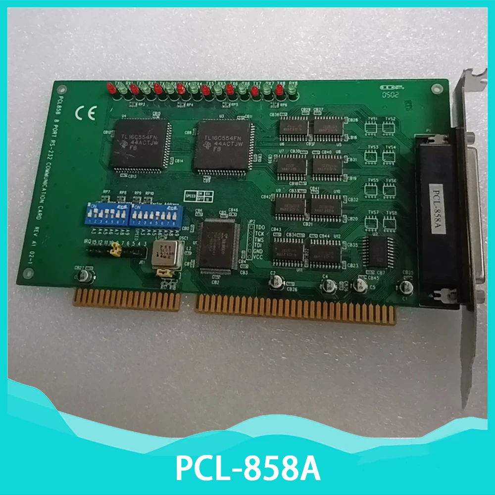 8-port high-speed RS-232 communication card PCL-858A
8-port high-speed RS-232 communication card PCL-858A
