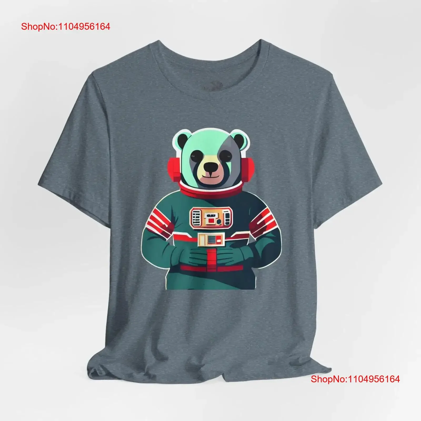 Astro Bear T Shirt Space Astronaut Illustration Top Cute Galaxy Outer Clothing vintage Washed Stretched Casual streetwear
Astro Bear T Shirt Space Astronaut Illustration Top Cute Galaxy Outer Clothing vintage Washed Stretched Casual streetwear