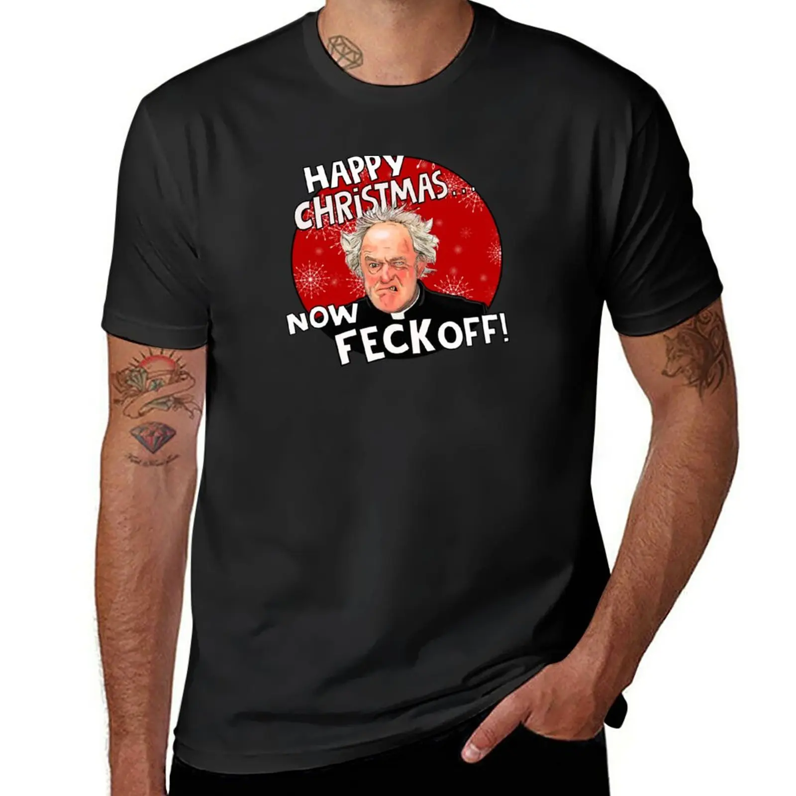 Father Ted, Father Jack- Happy Fecking Christmas T-Shirt plus size tops big and tall t shirts for men
Father Ted, Father Jack- Happy Fecking Christmas T-Shirt plus size tops big and tall t shirts for men