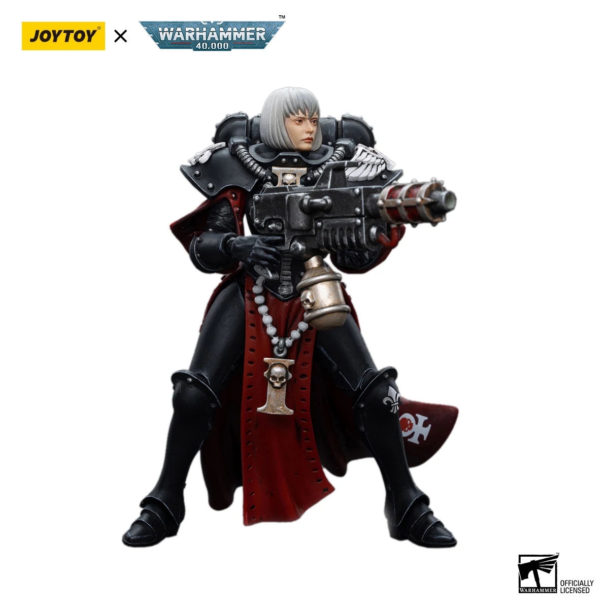 Фигурка JOYTOY Warhammer 40K 1/18: Боевая сестра Adepta Sororitas, Сестра Людовенна, аниме-модель в стиле милитари
Фигурка JOYTOY Warhammer 40K 1/18: Боевая сестра Adepta Sororitas, Сестра Людовенна, аниме-модель в стиле милитари