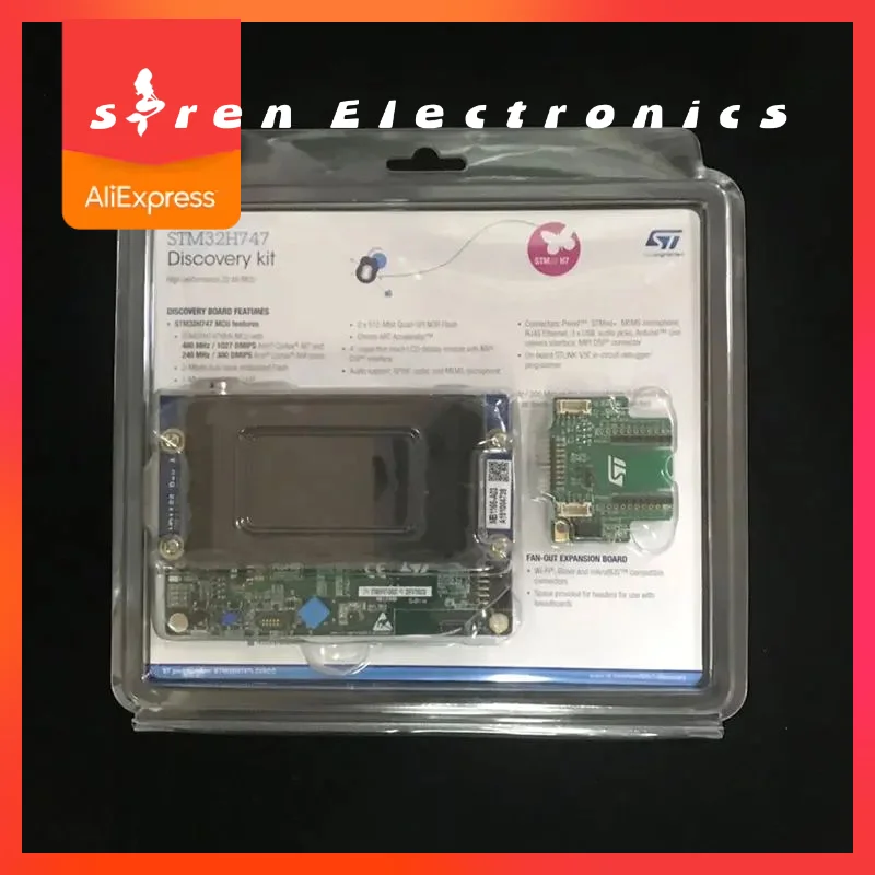 STM32H747I-DISCO ARM Discovery kit with STM32H747XI MCU Development Board
STM32H747I-DISCO ARM Discovery kit with STM32H747XI MCU Development Board