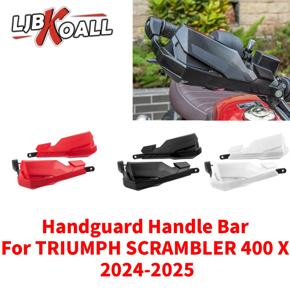 Handguard Handle Bar for TRIUMPH SCRAMBLER 400 X 2024-2025 Hand Guard Screen Shield Cover for 400-X Shield Handle Protector
Handguard Handle Bar for TRIUMPH SCRAMBLER 400 X 2024-2025 Hand Guard Screen Shield Cover for 400-X Shield Handle Protector