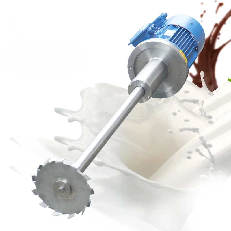 Stainless steel high-speed shear disperser latex suspension mixing emulsification dispersion stirring impeller
Stainless steel high-speed shear disperser latex suspension mixing emulsification dispersion stirring impeller