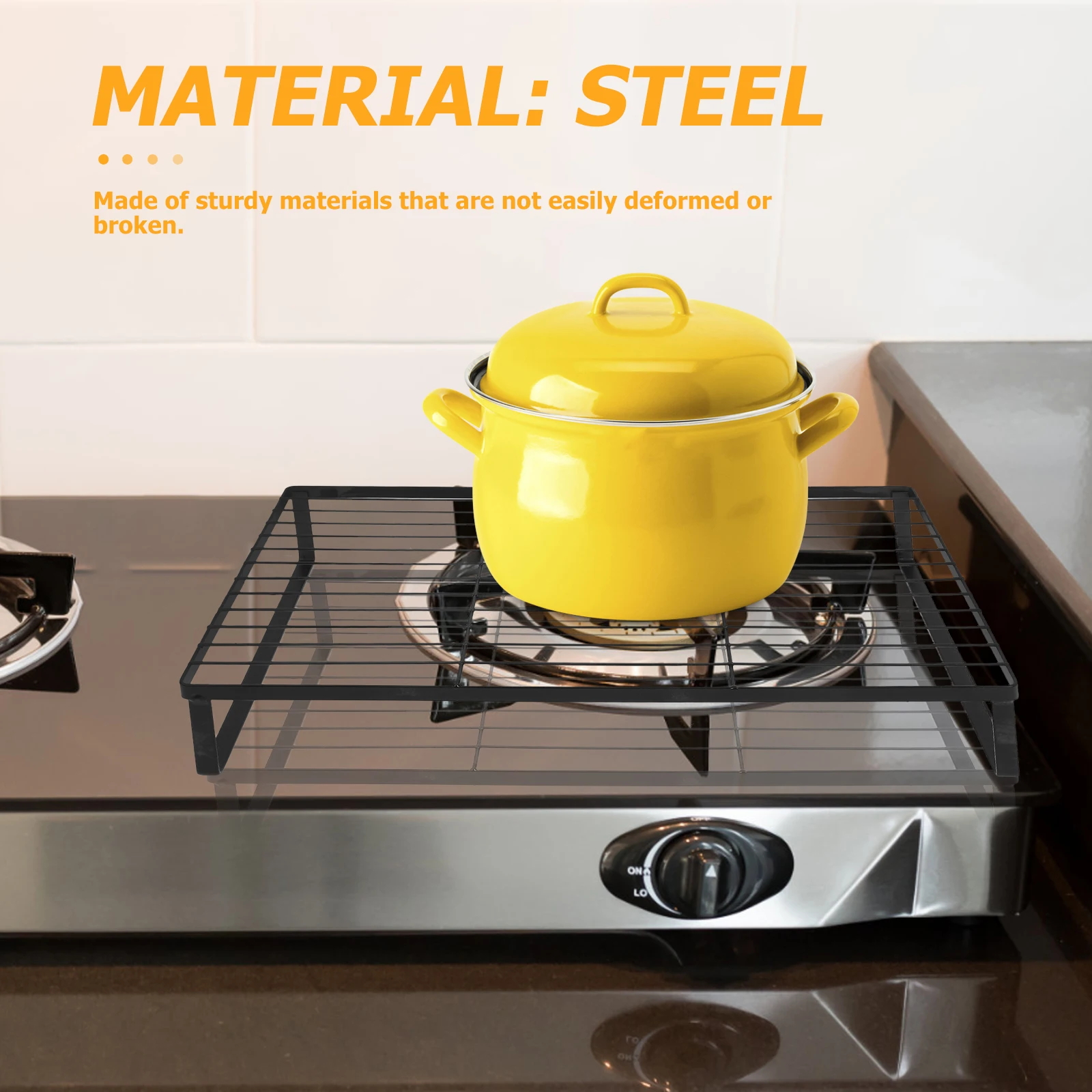 Stovetop Cover Rack Kitchen Pot Holder Metal Cooker Gas Stove Storage St Induction Cooker Heavy Duty
Stovetop Cover Rack Kitchen Pot Holder Metal Cooker Gas Stove Storage St Induction Cooker Heavy Duty