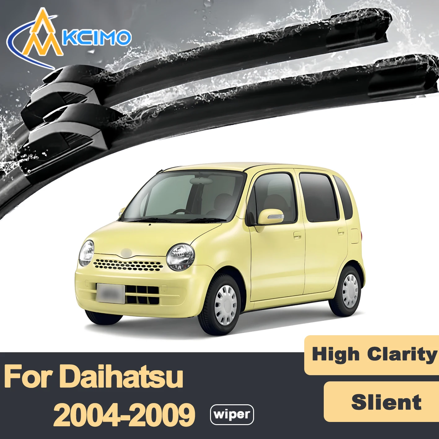 Premium Rubber Durable Silent Windshield Wiper Blades 2pcs for Daihatsu Move Latte L550 2004-2009 Front Wiper Blades Set
Premium Rubber Durable Silent Windshield Wiper Blades 2pcs for Daihatsu Move Latte L550 2004-2009 Front Wiper Blades Set