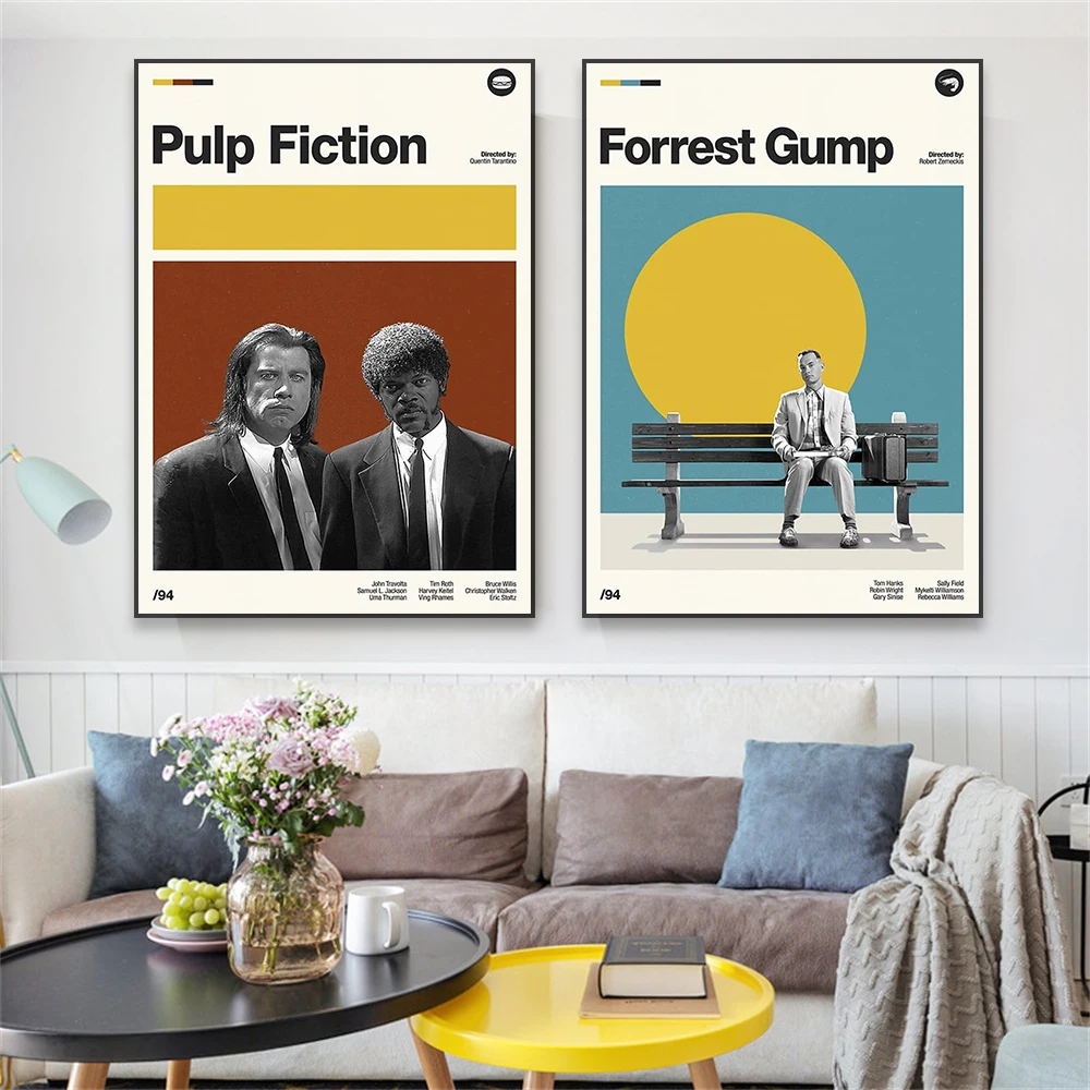 Retro Movie Print Modern Vintage Wall Art Poster Mid Century Pulp Fiction Canvas Painting Home Bedroom Decoration
Retro Movie Print Modern Vintage Wall Art Poster Mid Century Pulp Fiction Canvas Painting Home Bedroom Decoration