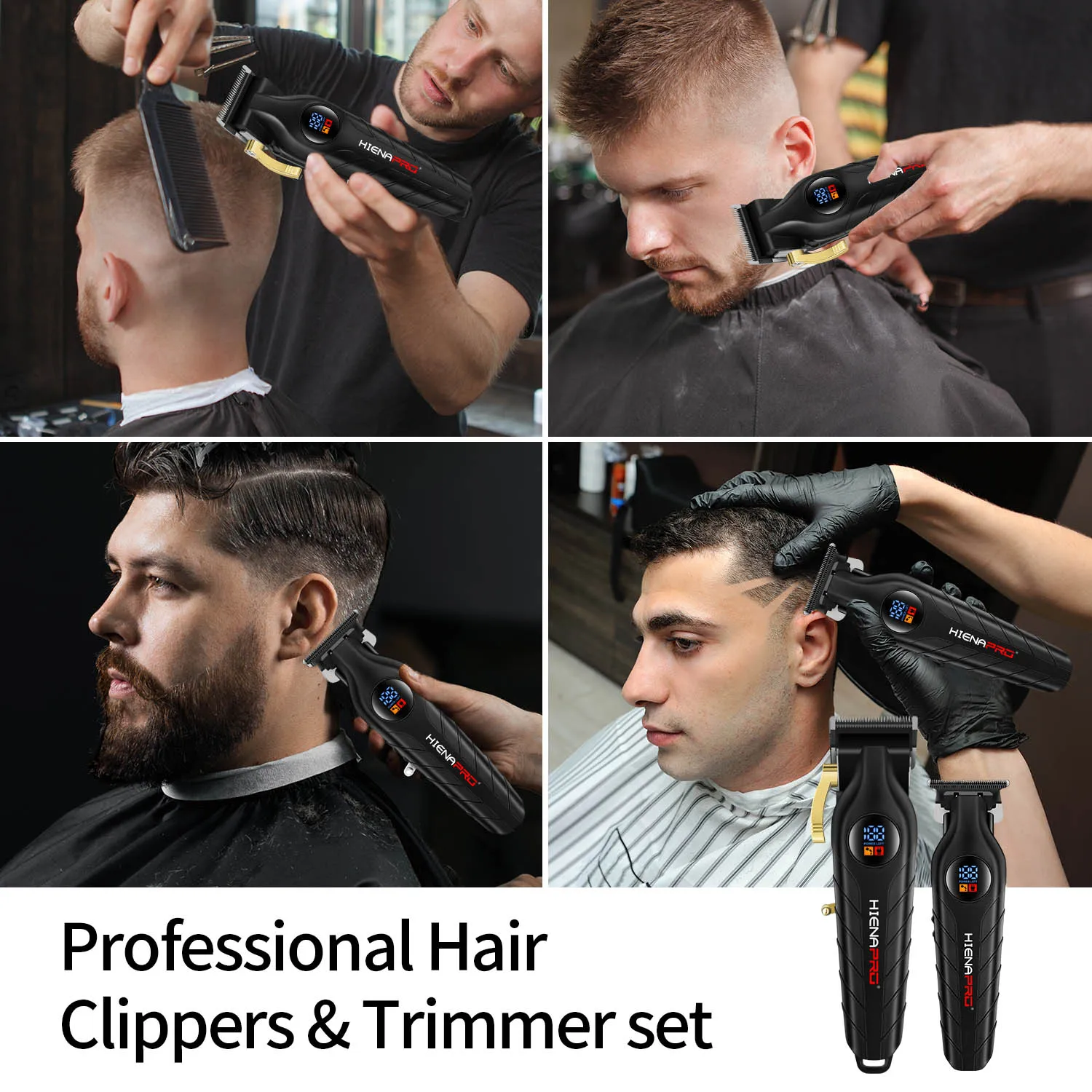 Professional Hair Clipper Set Hair Clippers DLC Adjustable Intelligent Digital Display Electric USB Hair Clippers 
Professional Hair Clipper Set Hair Clippers DLC Adjustable Intelligent Digital Display Electric USB Hair Clippers
